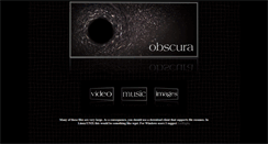 Desktop Screenshot of obscuras.net