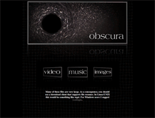 Tablet Screenshot of obscuras.net